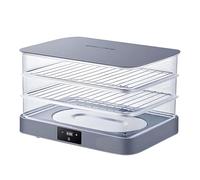 LYNNEYING Electric Dough Proofer, 40L Bread Proofing Box with Humidity Control, Adjustable Temp & Timer, Removable Shelves, for Home Use, Sourdough Pizza Yogurt Maker, Fermentation Cabinet