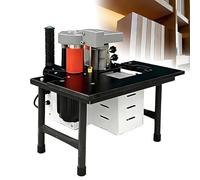 LYNNEYING PVC Edgebander Machine, Handheld Edge Banding Gluing, Compact Woodworking Edge Banding Machine, 1200W, Heat-Insulated Handle, for Home DIY Workshops(Black)