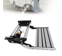 LYNNEYING RV Steps,Folding RV Step,Single Layer Electric Retractable RV Stairs,440lbs Load Capacity,Aluminum Alloy Steps,ElectricWithLight,Safe Entry and Exit(Single)