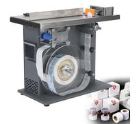 LYNNEYING Semi-Automatic Labeler With Plc System, 90° Corner & Right Angle Applicator, 15-30 PCS/Min, High-Speed Box Sealing, Lightweight, Fits φ25-30mm Labels, for Cosmetic Bottles