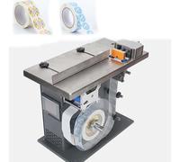 LYNNEYING Semi-Automatic Right Angle Labeler, 15-30 PCS/Min, PLC System, Automatic Centering, Metal Painted Sheet Metal, Stable Performance for Various Packaging Needs(Round Bottles/Square Box)