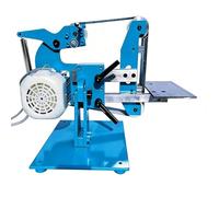 LYNNEYING Vertical Horizontal Belt Sander, Belt Sander for Wood Metal, Bench Sander, 915x50mm Sanding Belt, 5 Belts, Stepless Speed, All-Steel Structure(1100W)