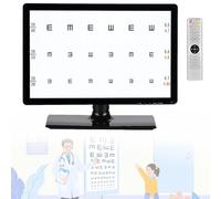 LYNNEYING Visual Acuity Chart Digital 18,5"/21,5"/23" LCD Electronic Optical Eye Charts with 300+ Visual Targets and Multiple Display Methods Optometry Tester Projector with Remote(21.5in)