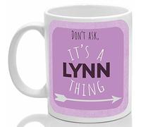 Lynn's Mug, It's a Lynn Thing, (Pink)