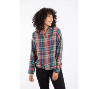 Lynsky Brushed Check Shirt Weird Fish Bottle Green 8