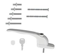 Lyntrioris Universal Multi-Spindle uPVC Window Handle - Sturdy and Reliable Replacement for Easy Installation on uPVC Windows