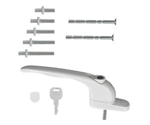 Lyntrioris Universal Multi-Spindle uPVC Window Handle - Sturdy and Reliable Replacement for Easy Installation on uPVC Windows