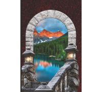 Lynwen: 500 Page College Ruled Blank Notebook | Fantasy Gateway to Another World Style Cover | Writing Journal for Notes, Study, Ideas, Stories and Dreams