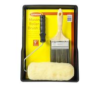 Lynwood 9" Masonry Roller Tray & Paint Brush Set