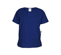 lynwood Medical Uniforms & Scrubs V Neck Scrub Top with Short Sleeves Professional Work Wear & Nurses Uniform, Dental, Healthcare Tunics Scrubs Uniforms Women with 2 Large Pockets Blue - Blue - XXS