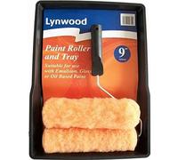 Lynwood Twin Simulated Sheepskin 2 Sleeve Roller Set 9"