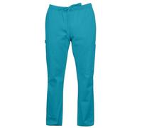 lynwood Unisex Medical Scrub Trousers | Elasticated Drawstring Waist and Multiple Pockets | Healthcare Uniform Bottoms for Doctors, Nurses & Dentists (UK, Alpha, M, Regular, Regular, Teal)