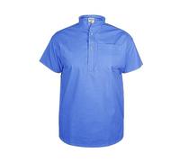 lynwood Unisex Tops Band Collar Short Sleeves Medical Uniforms & Scrubs Mens Womens Beauty Tunic Work Wear Shirts for Nurses Hospital Office