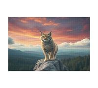 Lynx 1000 Piece Jigsaw Puzzle for Adults Paisaje Edificio Jigsaw Weekend DIY Activity Parent Child Bonding Vibrant Design Perfect Festival Gift 1000 PCS