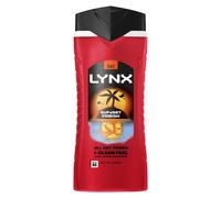 Lynx Sunset Fresh 3-in-1 Body Wash Men's Hair, Face and Body Cleanser with a mango & mandarin scent for all-day freshness 500 ml