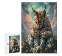 Lynx 300 Piece Jigsaw Puzzles Suitable Adults Children Paisaje Edificio Jigsaws Stress Relief Students Colourful Challenge Great Gift Dorm Decor 300 PCS