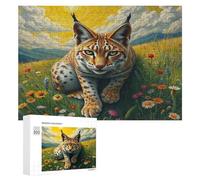 Lynx 300Pc Jigsaw Puzzles Adults Kids Paisaje Edificio Jigsaws Home Office Decor Stress Relief Activity Colourful Challenge Perfect Present 300 PCS