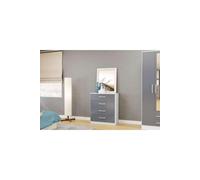 Lynx 4 Drawer Chest Birlea Birlea White One Size