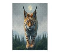 Lynx 500 Piece Jigsaw Puzzle for Adults Teens Paisaje Edificio Jigsaw Office Stress Buster Whimsical Design Thoughtful Birthday Present Creative Home 500 PCS