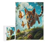 Lynx 500Pc Jigsaw Puzzles All Ages Paisaje Edificio Jigsaws Festive Gift Idea Family Bonding Activity Whimsical Design Stress Relief Home Decor 500 PCS