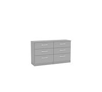 Lynx 6 Drawer Chest Grey