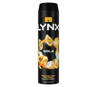 6pk Lynx XL Gold All Day Fresh Body Spray Deodorant - 6 x 200ml