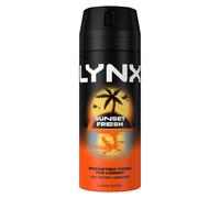 Lynx Sunset Fresh XXL Aerosol Body Spray Men's Deodorant Spray with a mango & mandarin scent for long-lasting fragrance + 48-hour all-over freshness 250 ml