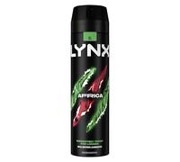 Lynx Africa Aerosol Bodyspray 48 hours of odour-busting zinc tech deodorant to finish your style 200 ml