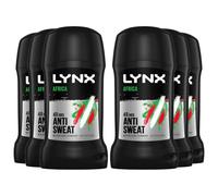Lynx Africa Antiperspirant Deodorant Stick for men 50 ml Stick (Pack of 6)