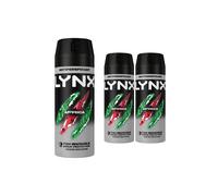 Lynx Africa 'antiperspirant Aerosol Deo' Spray 72H Sweat Protection 3X150Ml In White White