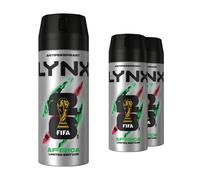 Lynx Africa Antiperspirant Deodorant Spray 3x150ml