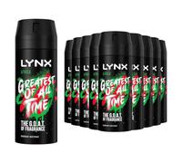 Lynx Africa Body Spray Deodorant 48Hrs High Definition Fragrance 150ml, 12 Pack