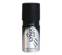 Lynx Africa Antiperspirant Deodorant Spray 72-hour protection against odour and wetness no-fuss aerosol for all-day freshness 150 ml