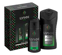 Lynx Africa Duo Men's Gift Set with Body Wash and Body Spray - Gift Set for Him