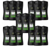 Lynx Africa Refreshing Energy Boost Shower Gel Body Wash, 15x 50ml