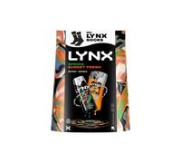 Lynx Africa Body Spray & Sunset Fresh Body Wash Gift Set with Socks, 3 Pack - Full Size Deodorant 150ml, Shower Gel 225ml, Long-Lasting Fragrance, Moisturising Formula, Grooming Gift Set for Men