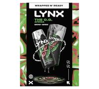 Lynx Africa The O.G. Duo Gift Set with our iconic smelling body wash and body spray perfect for any occasion 2 piece