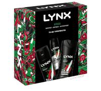 Lynx Africa THE TRIFECTA Body Wash, Body Spray & Antiperspirant Gift Set for Him