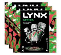 Lynx Africa Trio Gift Set for Men, 3 Pack- Body Wash, Deodorant Spray and Antiperspirant, Long-Lasting Freshness and Hydration, Premium Fragrance Grooming Gift Ideal for Birthdays or Daily Use