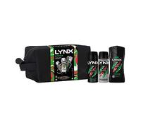 Lynx Africa Washbag Gift Set with a body wash, body spray & anti-perspirant perfect for any occasion 3 piece