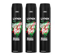 Lynx Africa XXL Limited Edition Deodorant and Body Spray 48 Hour High Definition Fragrance, Pack of 3 x 250ml
