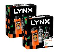 LYNX All Stars Trio Gift Set 3 piece, Pack of 2