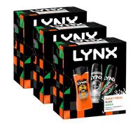 LYNX All Stars Trio Gift Set 3 piece, Pack of 3
