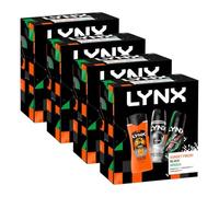 LYNX All Stars Trio Gift Set 3 piece, Pack of 4