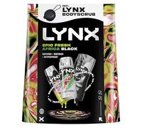 Lynx All Stars Trio Gift Set with a body wash, a body spray, an antiperspirant and a body scrub tool perfect for any occasion 3 piece