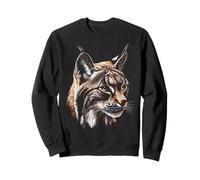 Lynx Animal Motif Art Lynx Sweatshirt