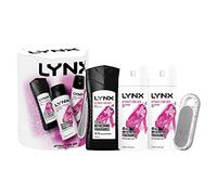 LYNX Attract for Her Trio & Speaker Gift Set 2 bodysprays & bodywash perfect for her daily routine 3 piece
