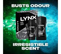Lynx Black Body Wash 225ml & Body Spray 150ml 2Pcs Gift Set for Him