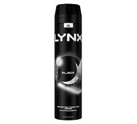 Lynx XXL Black 48-Hour High Definition Fragrance Body Spray Deodorant, 6x250ml
