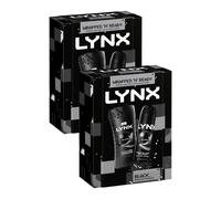 Lynx Black Duo Gift Set 2 piece, Pack of 4